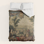Antique 17th Century 'July' Louis XIV French Chateau Tapestry Duvet Cover Gallery Image 6