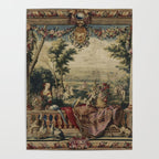 Antique 17th Century 'July' Louis XIV French Chateau Tapestry Poster Gallery Image 4