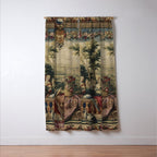 Antique 17th Century 'July' Louis XIV French Chateau Tapestry Window Curtain Gallery Image 3