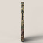 Antique 17th Century 'July' Louis XIV French Chateau Tapestry iPhone Case Gallery Image 2