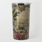 Antique 17th Century 'July' Louis XIV French Chateau Tapestry Travel Mug Gallery Image 1