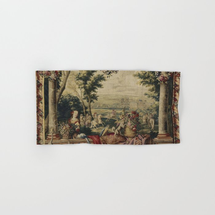 Antique 17th Century 'July' Louis XIV French Chateau Tapestry Bath Towel Gallery Image 1