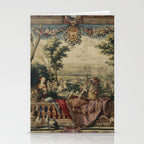 Antique 17th Century 'July' Louis XIV French Chateau Tapestry Stationery Card Gallery Image 2