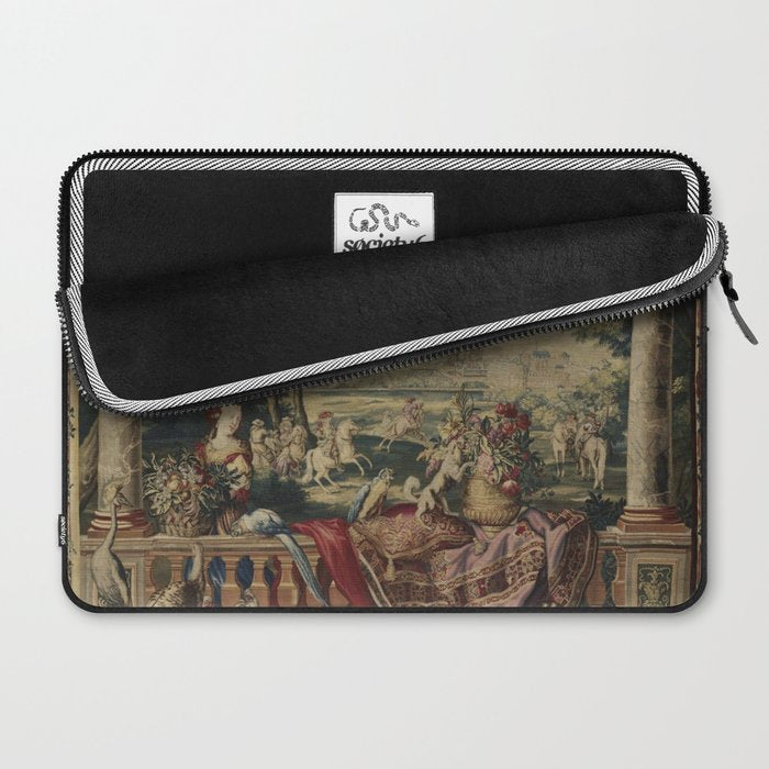 Antique 17th Century 'July' Louis XIV French Chateau Tapestry Laptop Sleeve Gallery Image 2
