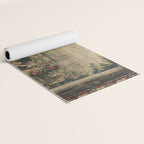Antique 17th Century 'July' Louis XIV French Chateau Tapestry Yoga Mat Gallery Image 2