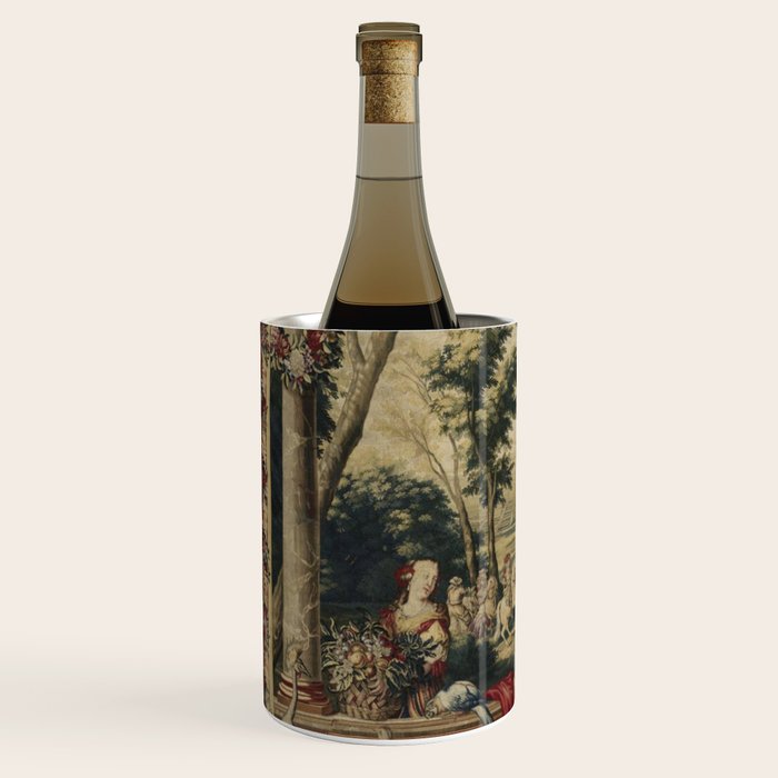 Antique 17th Century 'July' Louis XIV French Chateau Tapestry Wine Chiller Gallery Image 2