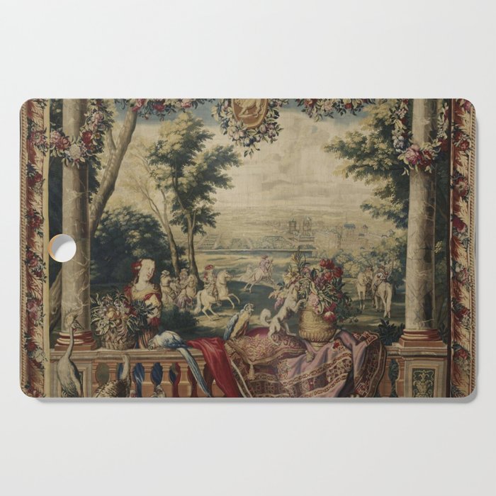 Antique 17th Century 'July' Louis XIV French Chateau Tapestry Cutting Board Gallery Image 1