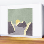 LANDSHAPES / Arctic - Sunset Wall Mural Gallery Image 2