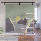 LANDSHAPES / Arctic - Sunset Wall Mural Gallery Image 1