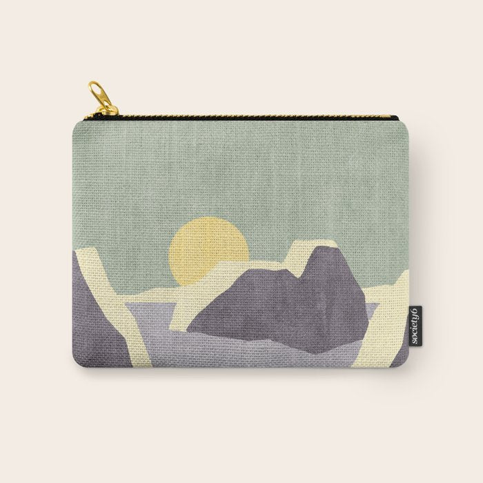 LANDSHAPES / Arctic - Sunset Carry All Pouch Gallery Image 1