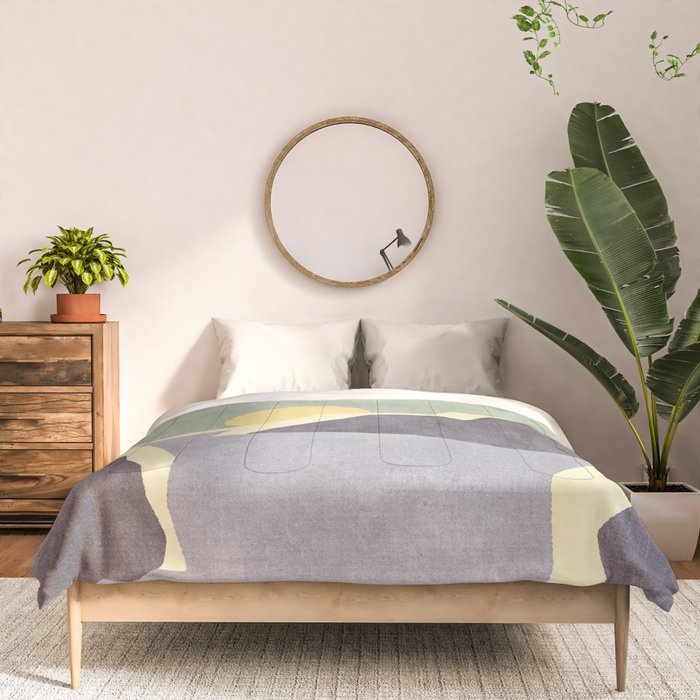 LANDSHAPES / Arctic - Sunset Comforter Gallery Image 3