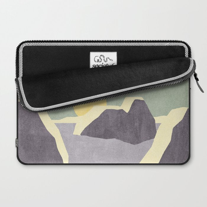 LANDSHAPES / Arctic - Sunset Laptop Sleeve Gallery Image 2