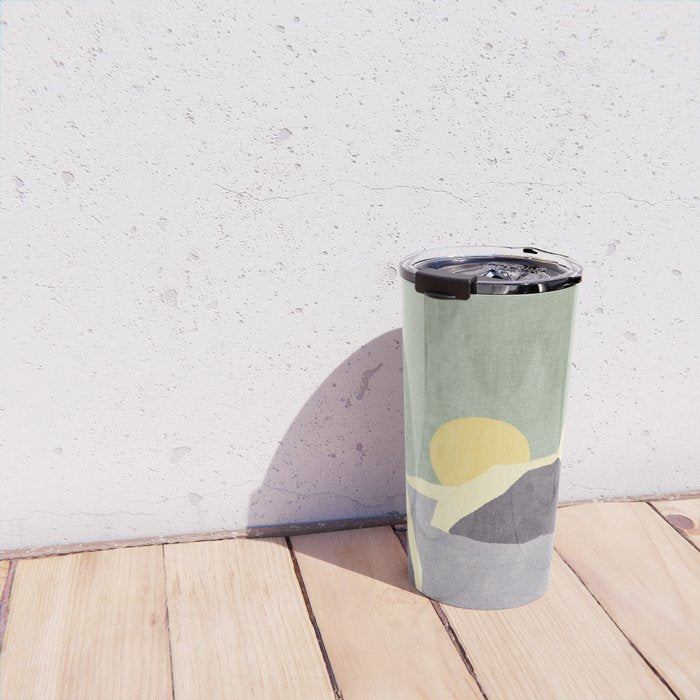 LANDSHAPES / Arctic - Sunset Travel Mug Gallery Image 4
