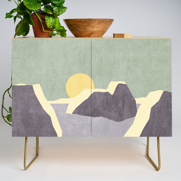 LANDSHAPES / Arctic - Sunset Credenza Gallery Image 1