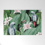 Tropical flight Welcome Mat Gallery Image 1