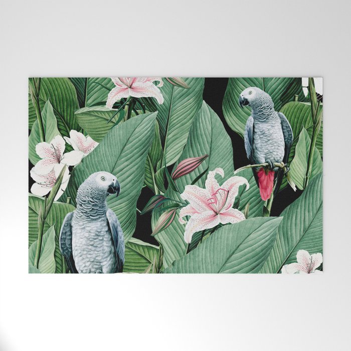 Tropical flight Welcome Mat Gallery Image 1