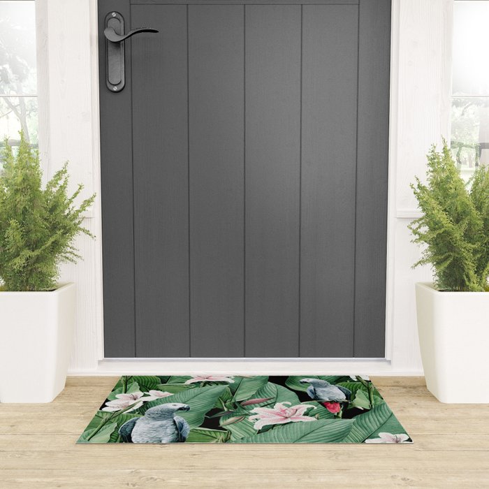 Tropical flight Welcome Mat Gallery Image 3