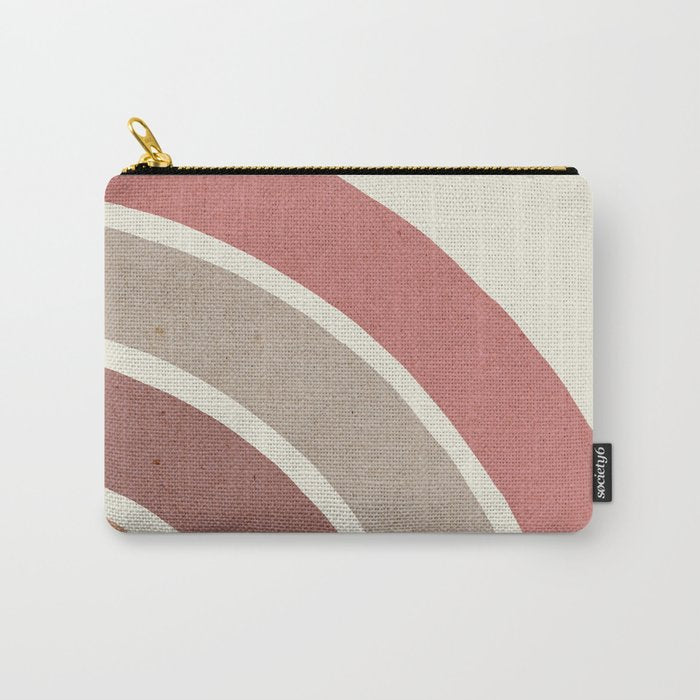 Abstract rainbow 2 Carry All Pouch Gallery Image 1