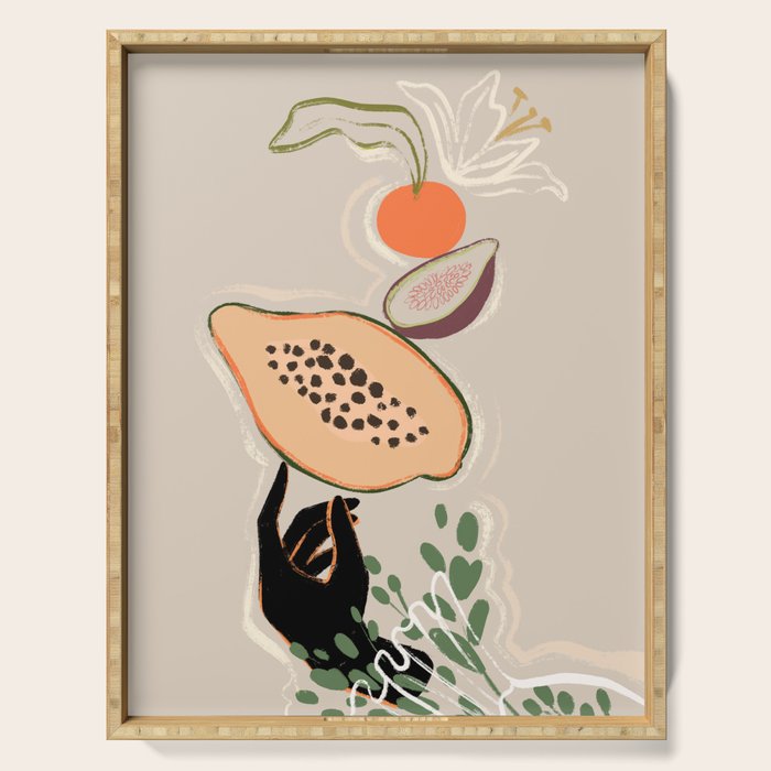 Balancing Act Serving Tray Gallery Image 1