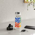 Nature Leaf Cutouts II: Day Edition | Mid-Century Henri Matisse Series Water Bottle Gallery Image 4