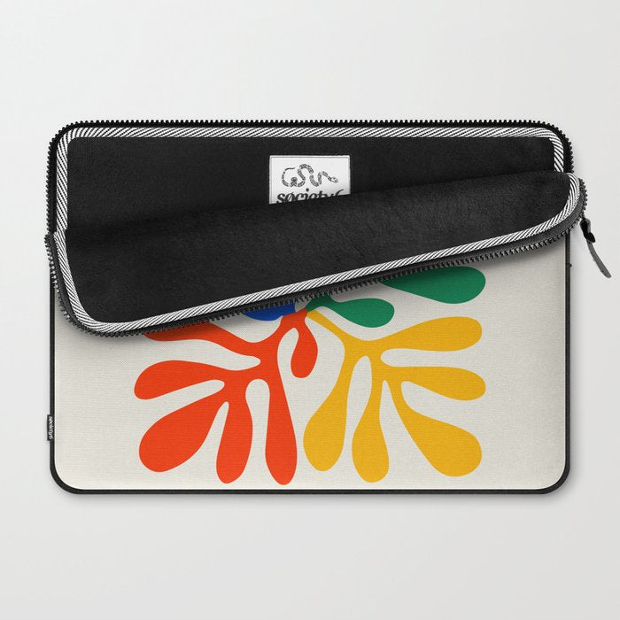 Nature Leaf Cutouts II: Day Edition | Mid-Century Henri Matisse Series Laptop Sleeve Gallery Image 2