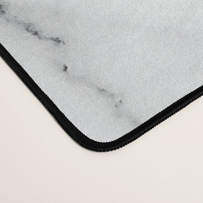 Get Naked, Bathroom Art, Rose Gold, Blush Pink, Marble Desk Mat Gallery Image 4