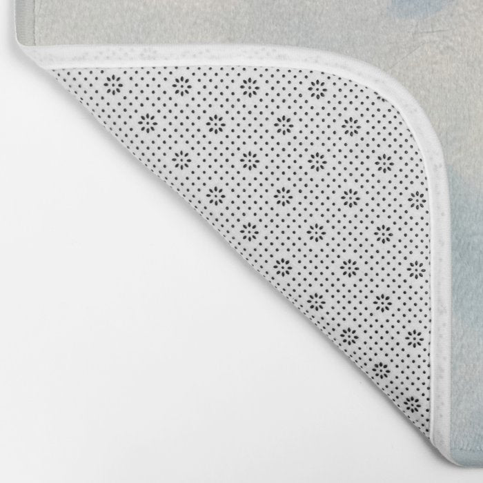 Ocean Waves Bath Mat Gallery Image 2