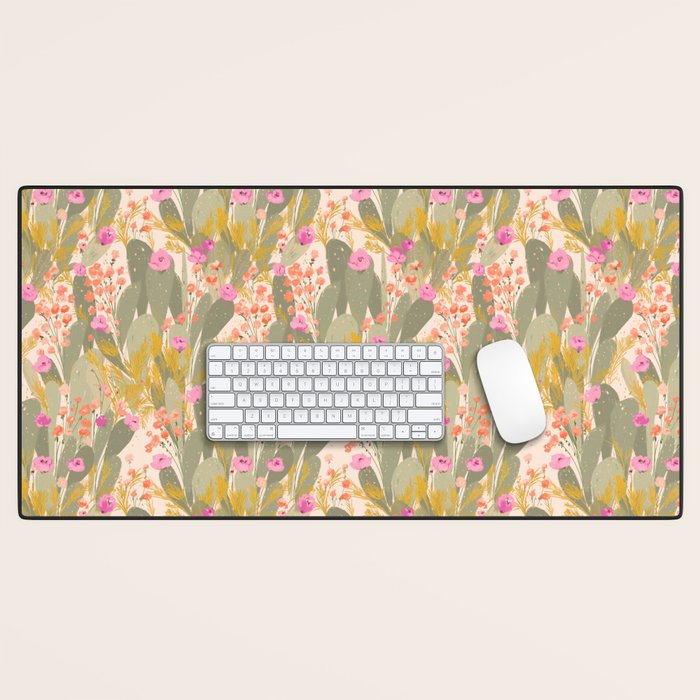 Cactus Garden Desk Mat Gallery Image 1
