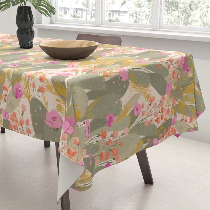 Cactus Garden Tablecloth Gallery Image 3