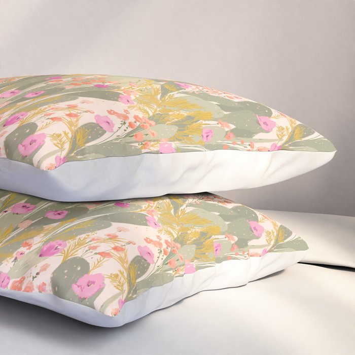Cactus Garden Pillow Sham Gallery Image 3