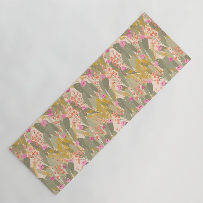 Cactus Garden Yoga Mat Gallery Image 1