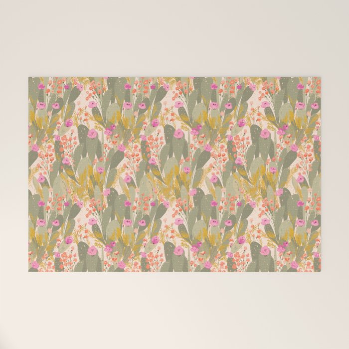 Cactus Garden Welcome Mat Gallery Image 1