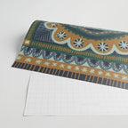 Winter Symmetric Pattern Wrapping Paper Gallery Image 2