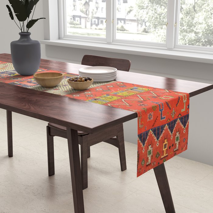 Pattern Bohemian Carpet Table Runner Gallery Image 2