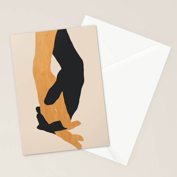 Holding Hands 2 Stationery Card Gallery Image 2