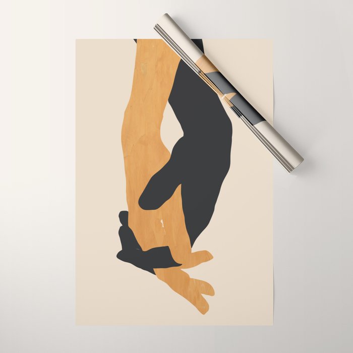Holding Hands 2 Wrapping Paper Gallery Image 1
