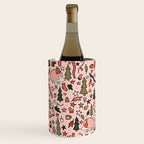 Hedgehog in Winter Print Wine Chiller Gallery Image 2