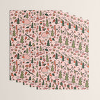 Hedgehog in Winter Print Wrapping Paper Gallery Image 3
