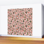 Hedgehog in Winter Print Wall Mural Gallery Image 2