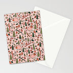 Hedgehog in Winter Print Stationery Card Gallery Image 2