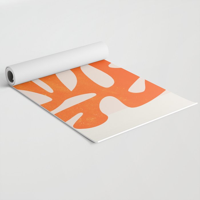 Flamingo: Matisse Color Series IV | Mid-Century Edition Yoga Mat Gallery Image 2
