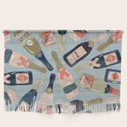 French Champagne Collection - Navy & Coral Wall Hanging Gallery Image 1
