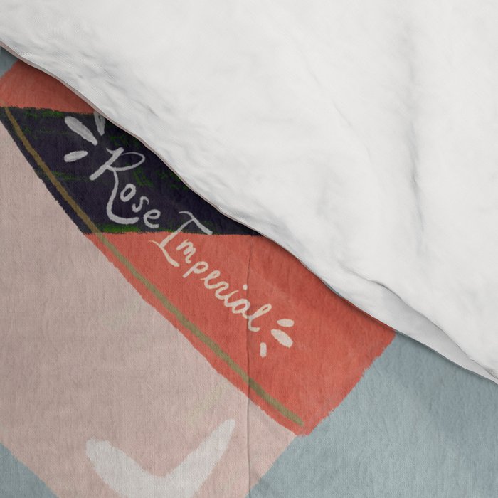 French Champagne Collection - Navy & Coral Comforter Gallery Image 4