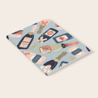 French Champagne Collection - Navy & Coral Notebook Gallery Image 2