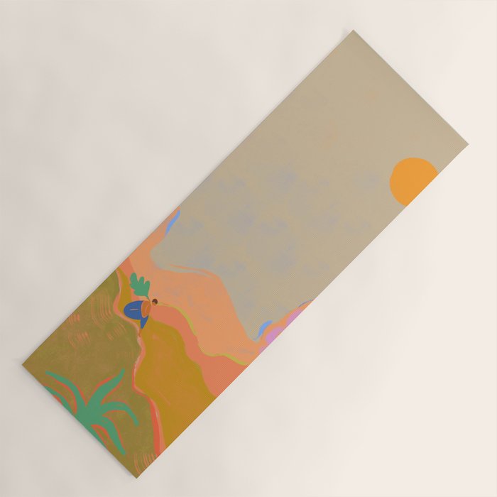 Wide Open Spaces Yoga Mat Gallery Image 1