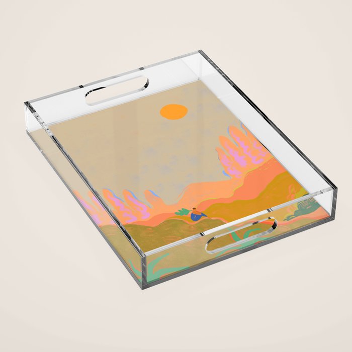 Wide Open Spaces Acrylic Tray Gallery Image 1