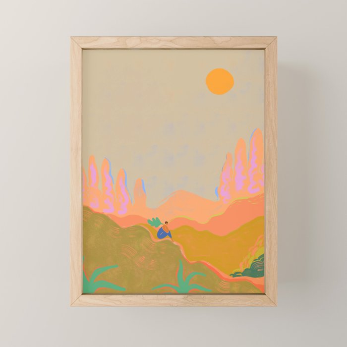 Wide Open Spaces Mini Art Print Gallery Image 1