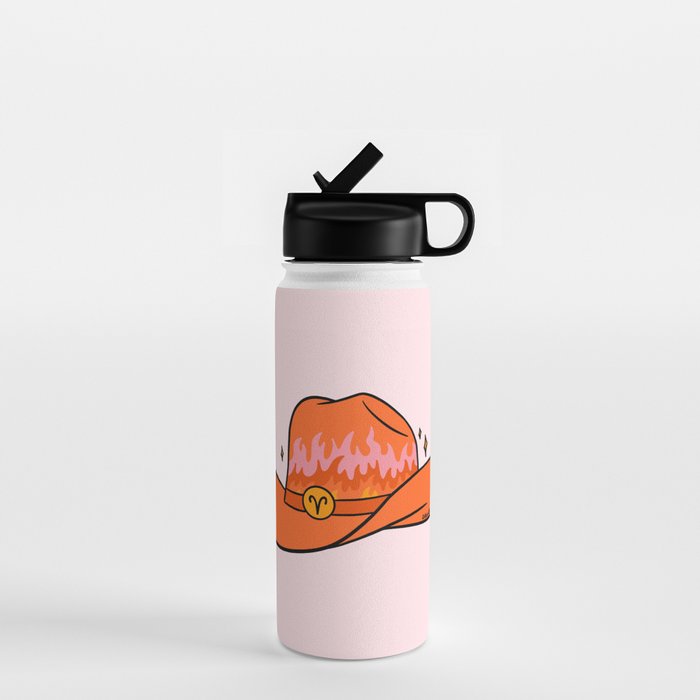 Aries Cowboy Hat Water Bottle Gallery Image 1