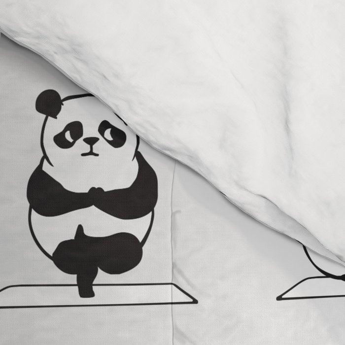 Panda Yoga Comforter Gallery Image 4