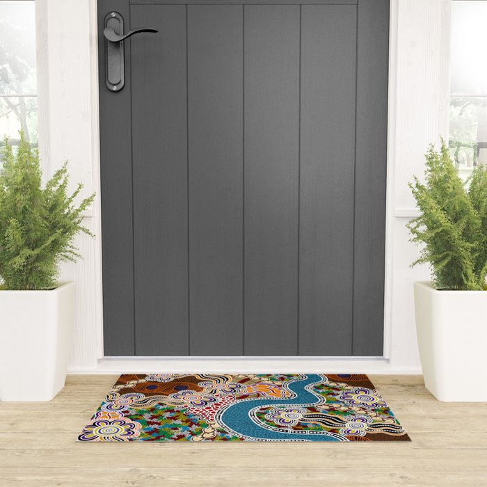 Authentic Aboriginal Art -  Welcome Mat Gallery Image 3